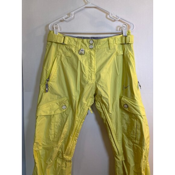 Nike‎ Snowboarding (medium) Yellow Snow Pants - Picture 2 of 7